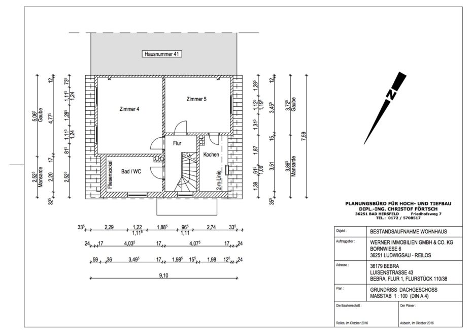 Werner Immobilien GmbH & Co.KG | Kernsanierte Doppelhaushälfte in Bebra